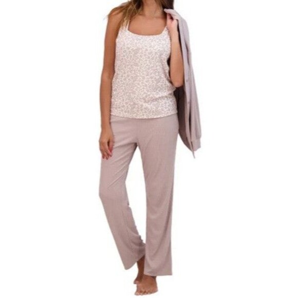 NWT Live2Lounge Ladies' 3-piece Lounge Set | Color- Tan | XX-Large. - Picture 4 of 5